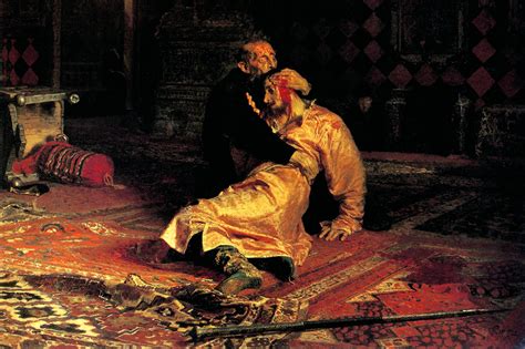 ‘Ivan the Terrible’ Painting Damaged in Russia in Vodka-Fueled Attack ...