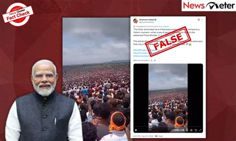 Fact Check: PM Modi’s rally in Banswara draws in sea of people? Here ...