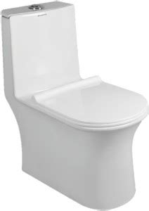 BM BELMONTE Ceramic Floor Mounted One Piece Rimfree / Rimless Western ...