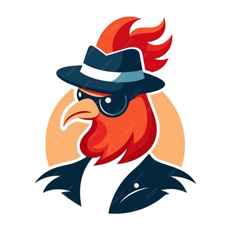 Chicken logo vector | Premium Vector