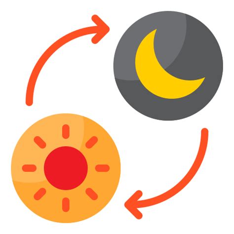 Day and night - Free time and date icons