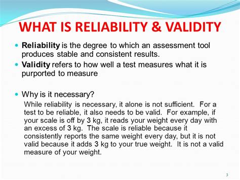 Test Reliability and Validity 的图像结果