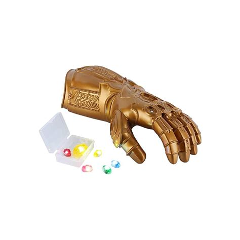 Buy LED Light Up Infinity Gauntlet for kids with Removable Magnet ...