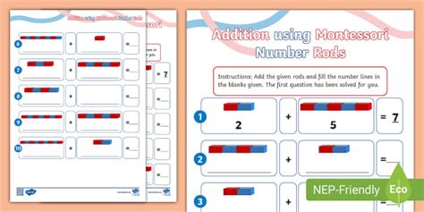 Montessori Maths Worksheets | Twinkl Educational Resources