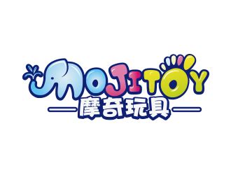 Moji toy 义乌摩奇玩具公司logo - 123标志设计网™