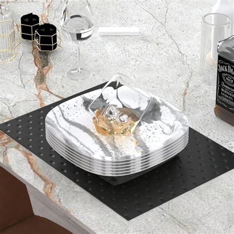 Buy Castleite Eleanor Melamine Quarter Plates Set of 6 for Serving ...