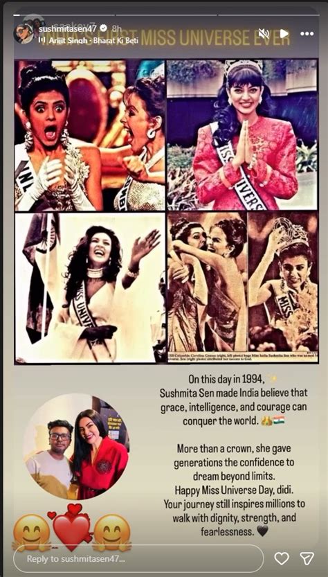 Miss Universe क्राउन के 32 साल हुए पूरे, Sushmita Sen ने शेयर किया ...