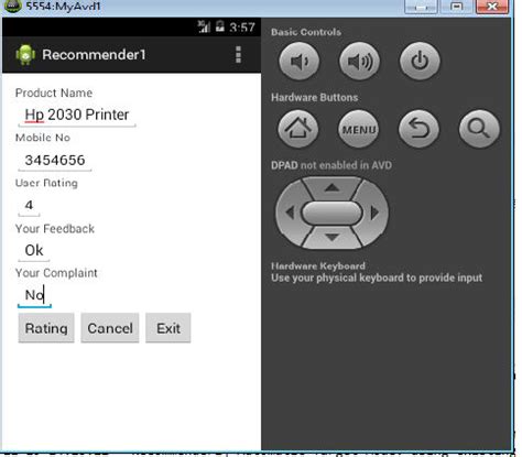 Image result for Java Android App Output