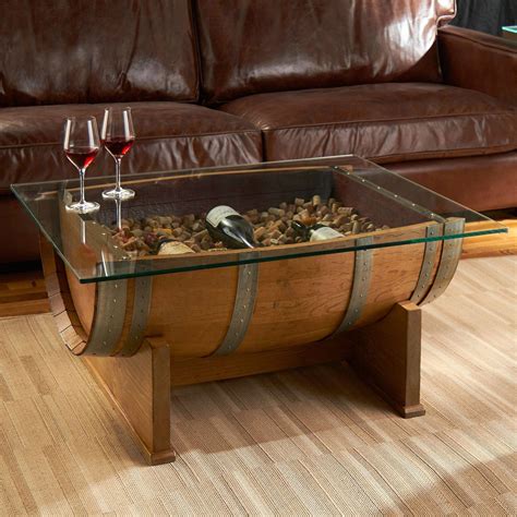 Authentic Whiskey Barrel // Oversized Coffee Table - RARE-T - Touch of Modern