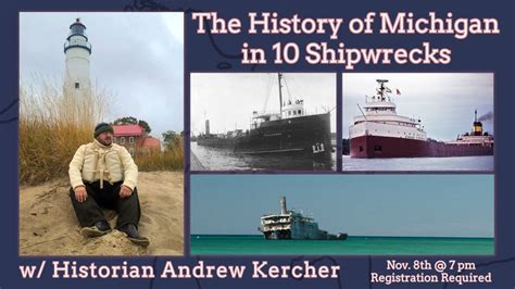 The History of Michigan in 10 Shipwrecks, Commerce Township Community ...
