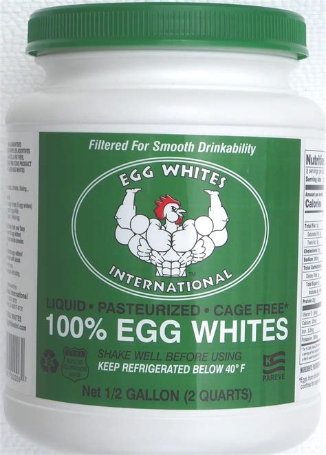 Amazon.com: Egg Whites International 100% Pure Liquid Egg White Protein ...