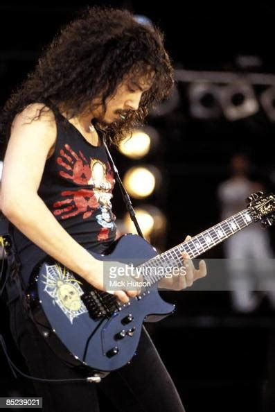 Kirk Hammett of Metallica performs on stage at the Freddie Mercury ...