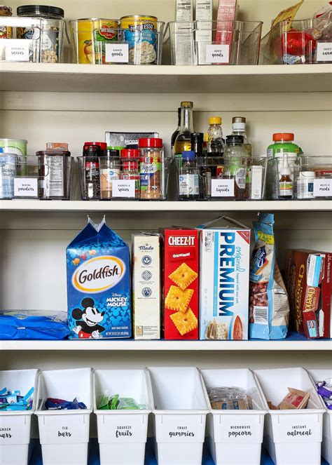 Organizing Pantry Shelves 15 Small Pantry Organization Ideas & Tips