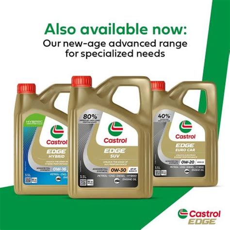 Castrol EDGE 5W-30 Advanced Full Synthetic Engine Oil for Cars | ACEA ...