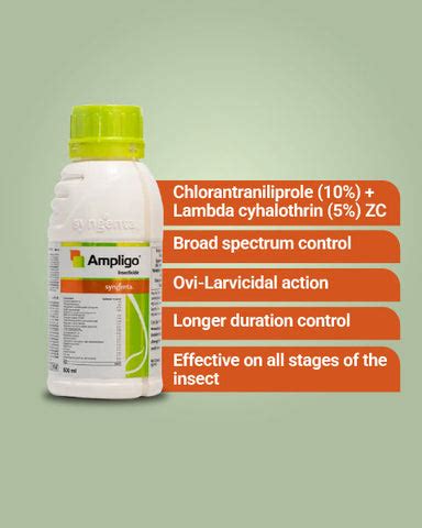 Syngenta Ampligo - Chlorantraniliprole & Lambda Cyhalothrin | BigHaat