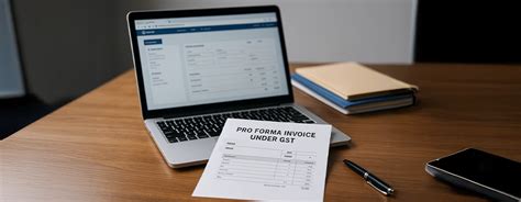 Pro Forma Invoice Under GST - Meaning, Format & Sample