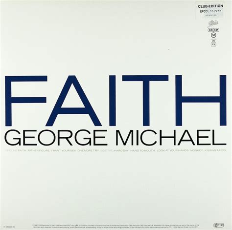 George Michael. Faith – Bertelsmann Vinyl Collection