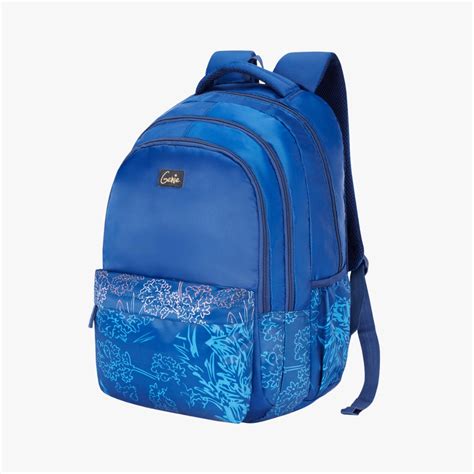 Buy Genie Bliss 36L Navy Blue Laptop Backpack Online