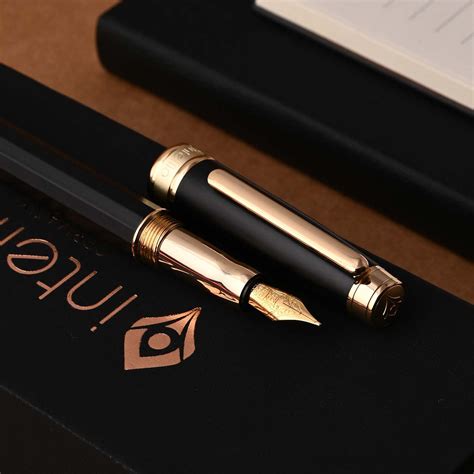 Intellio Mystique Matte Black GT Fountain Pen | Shop Online | Intellio ...