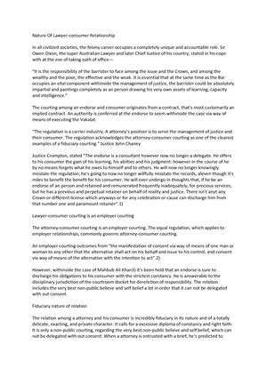 Professional Misconduct and Contempt of Courts - What may also ...