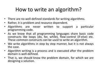 Image result for How to Write a Basic Algorithm