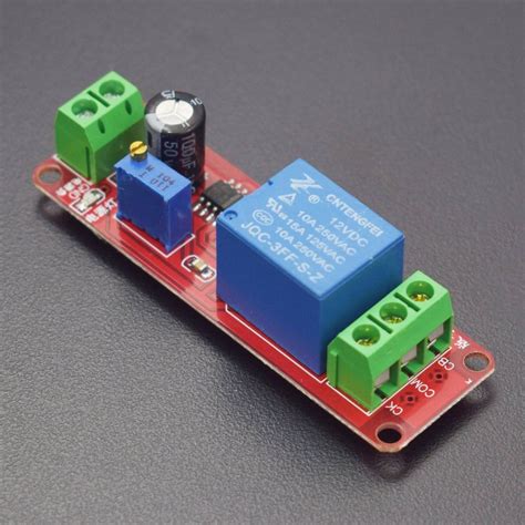 12V Delay Timer Monostable Switch Relay Module NE555 – REES52