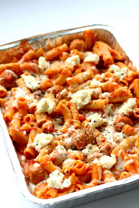 Baked Ziti With Meatballs Without Ricotta - All About Baked Thing Recipe