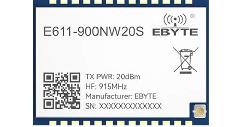 Buy Ebyte E611-900NW20S 915MHz 20dBm Long Distance Wireless Image ...