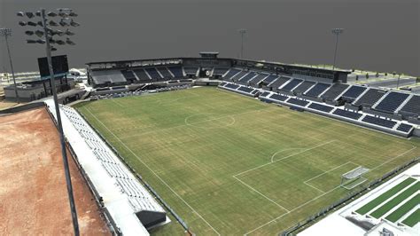 Huntsville FC Field at Joe Davis Stadium - Download Free 3D model by ...
