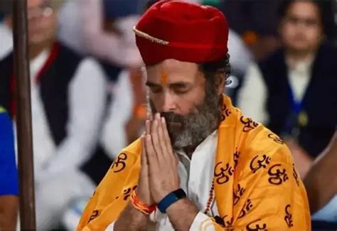 BJP challenges Rahul Gandhi to recite Mahamrityunjaya Mantra, Congress ...