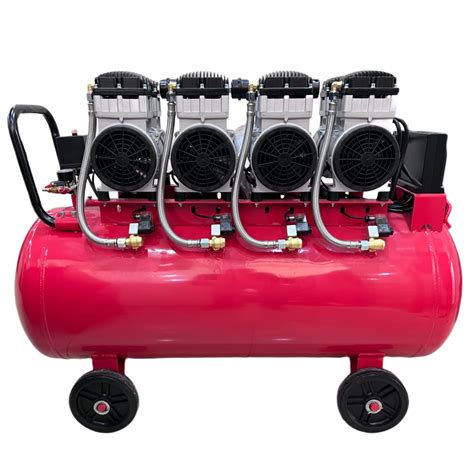 Silent Oilless Air Compressor 200L with intelligent controller ...