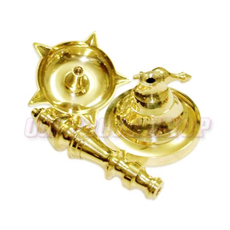 Buy online Brass Samai Oil Lamp Diya from India on festivals
