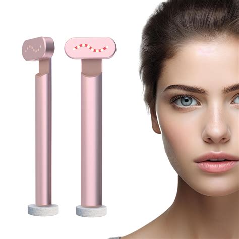 Eleven Rings 4 in 1 Red Light Therapy Facial Massager Device For Skin ...