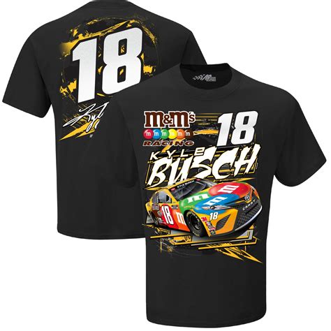 Buy Mens Joe Gibbs Racing Team Collection Black Kyle Busch Slingshot ...
