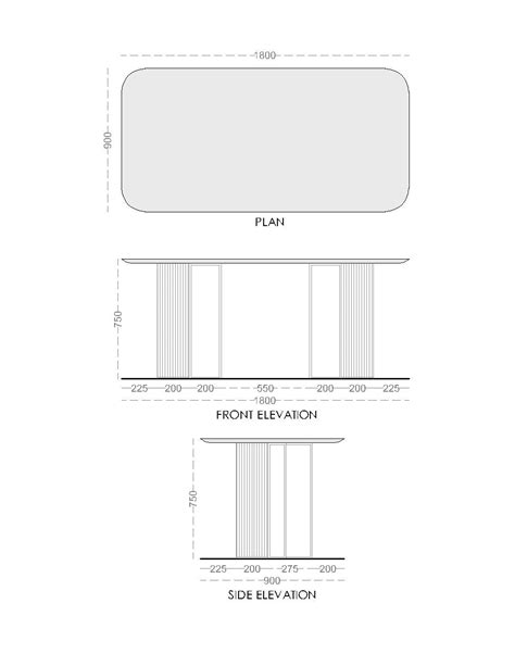 Hong Kong Dining Table (6 Seater)