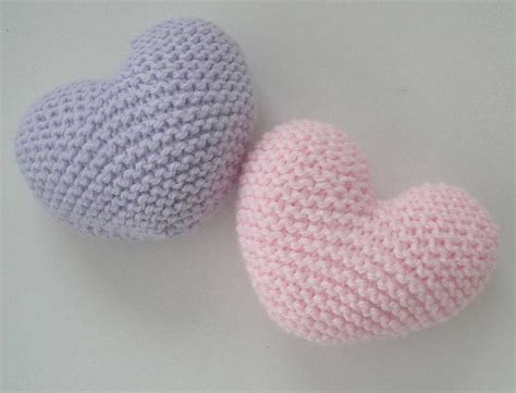 Image result for Simple Knitted Heart Pattern