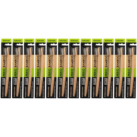Buy Perio Bamboo Toothbrush (12 Count) Online at Lowest Price in India ...