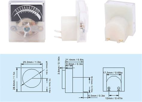 Buy VU Level Meter Exquisite Workmanship DB Meter Header Audio Meter ...
