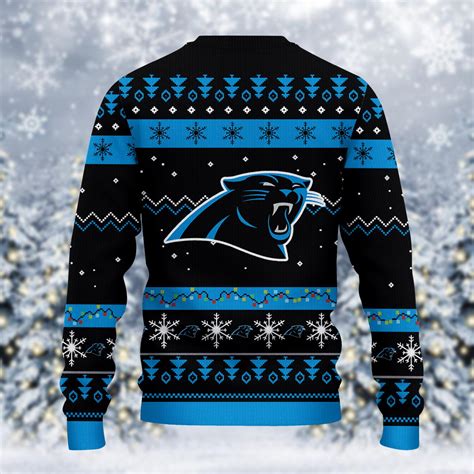 Carolina Panthers Santa Claus Ugly Christmas Sweater – Nousty