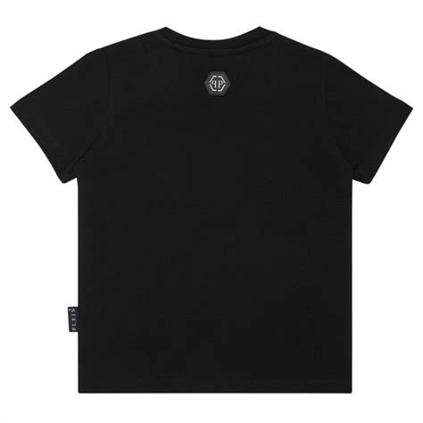 Philipp Plein – Boys Black Racing Car-Print T-Shirt – Little Tags Luxury