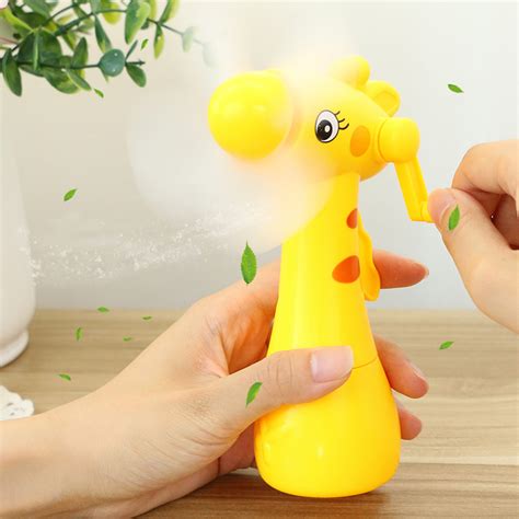 Buy Magideal Safe Portable Hand Crank Mini fan without Battery for Kids ...