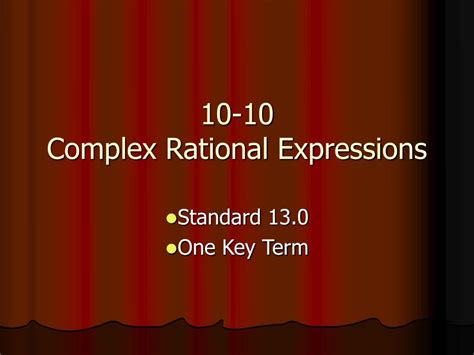Image result for Complex Rational Expression