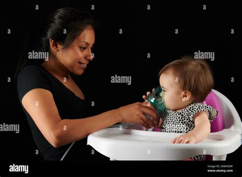 Image result for Using Inhaler and Mask