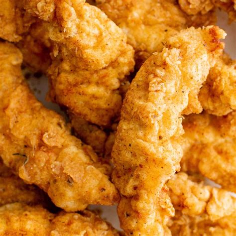 Crispy Fried Chicken Tenders | YellowBlissRoad.com