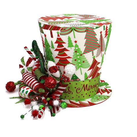Candy Christmas tree topper,Candy Cane tree topper.Green, Red and white ...