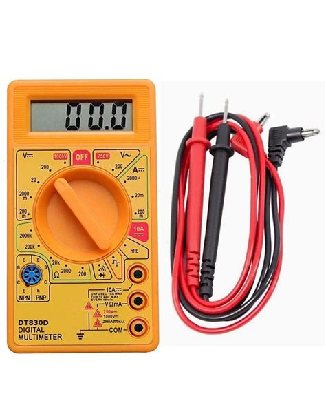 Sp Electron Dt830d Digital Multimeter For Measuring Ac And Dc ...