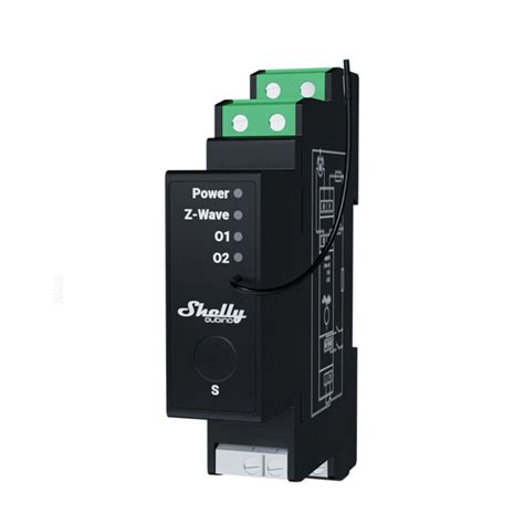 Shelly Qubino Wave Pro Z-Wave shutter control
