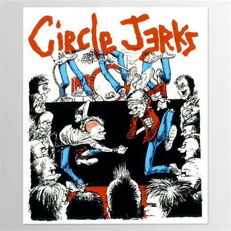 Circle Jerks / Circle Jerk ステッカー - PUNK MART