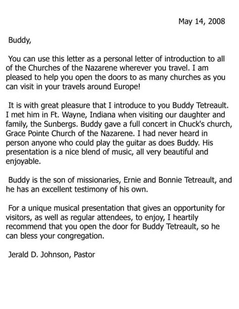 Image result for Sample Introduction Letter