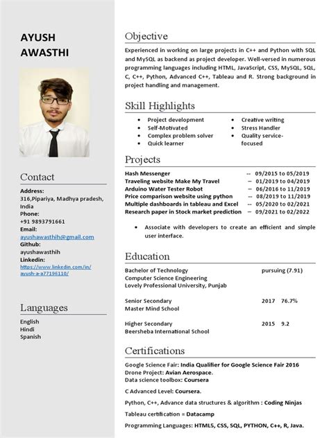 Image result for Data Processing CV